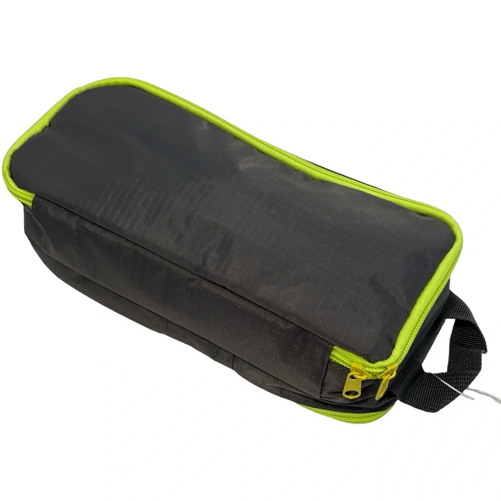 Well Traveled Toiletry Bag for Makeup, Shaving Kit, Cosmetics, Electronics Case